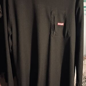 Wrangler Long Sleeve Black Shirt